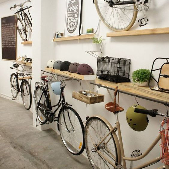 Homelysmart 10 Interesting Bicycle Storage Ideas That Shows Off