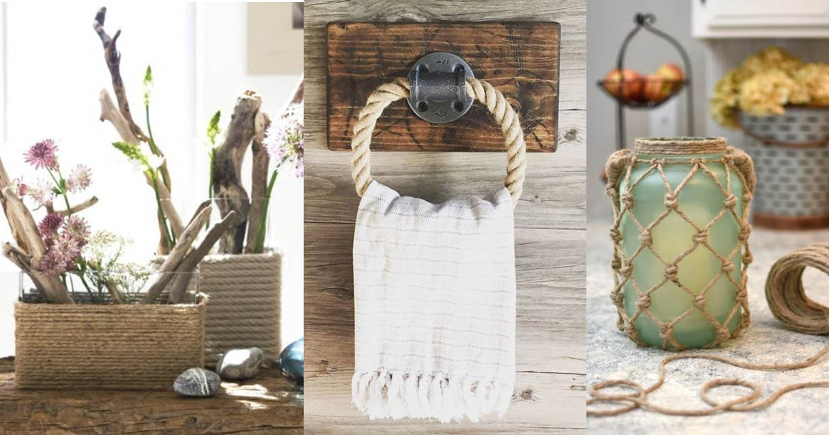 10 Ways To Decorate With Jute Or Rope · Cozy Little House